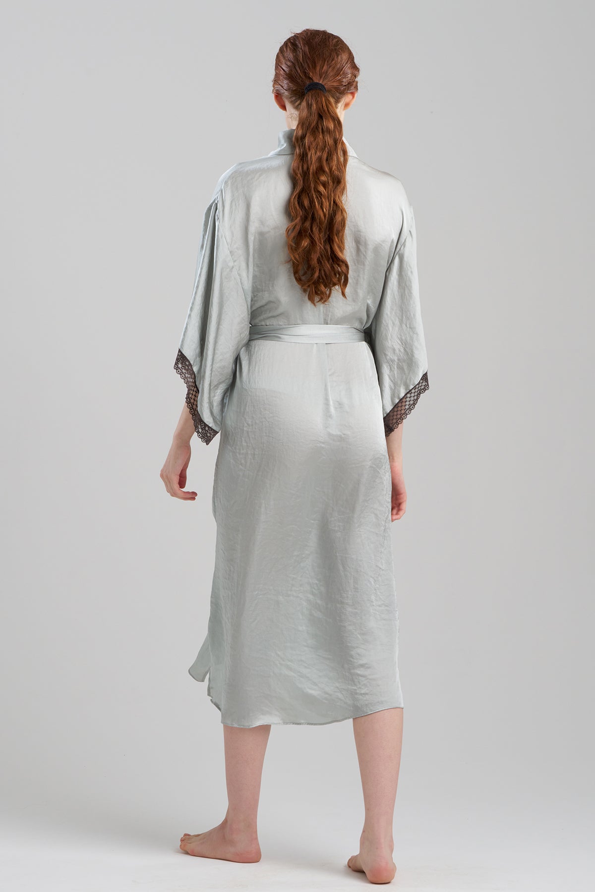 Natori Buy Ashley Icon Lace Robe in Celadon Online