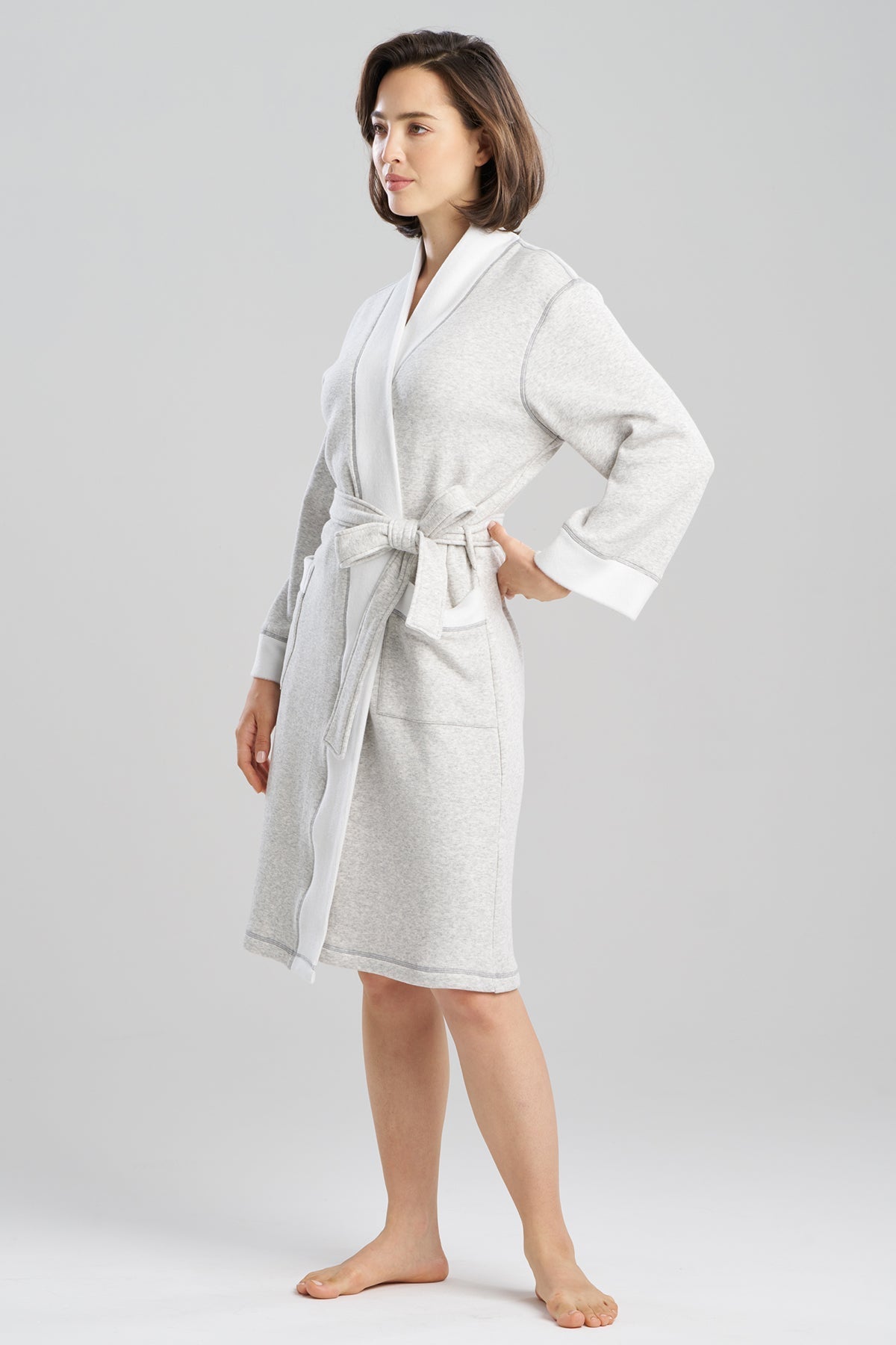 Natori Nova Cozy Brushed Knit Dream Robe