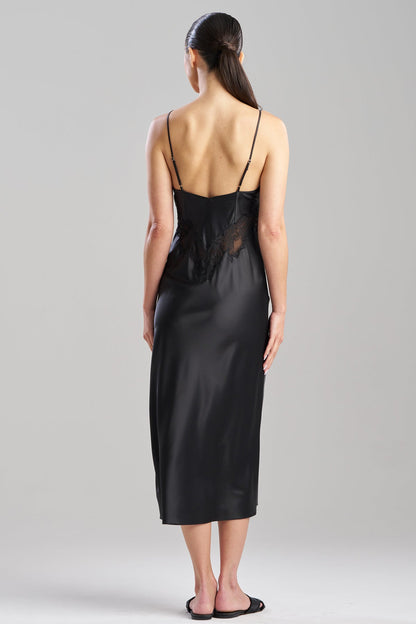 Natori Buy Peony Glamour Gown in Black Online