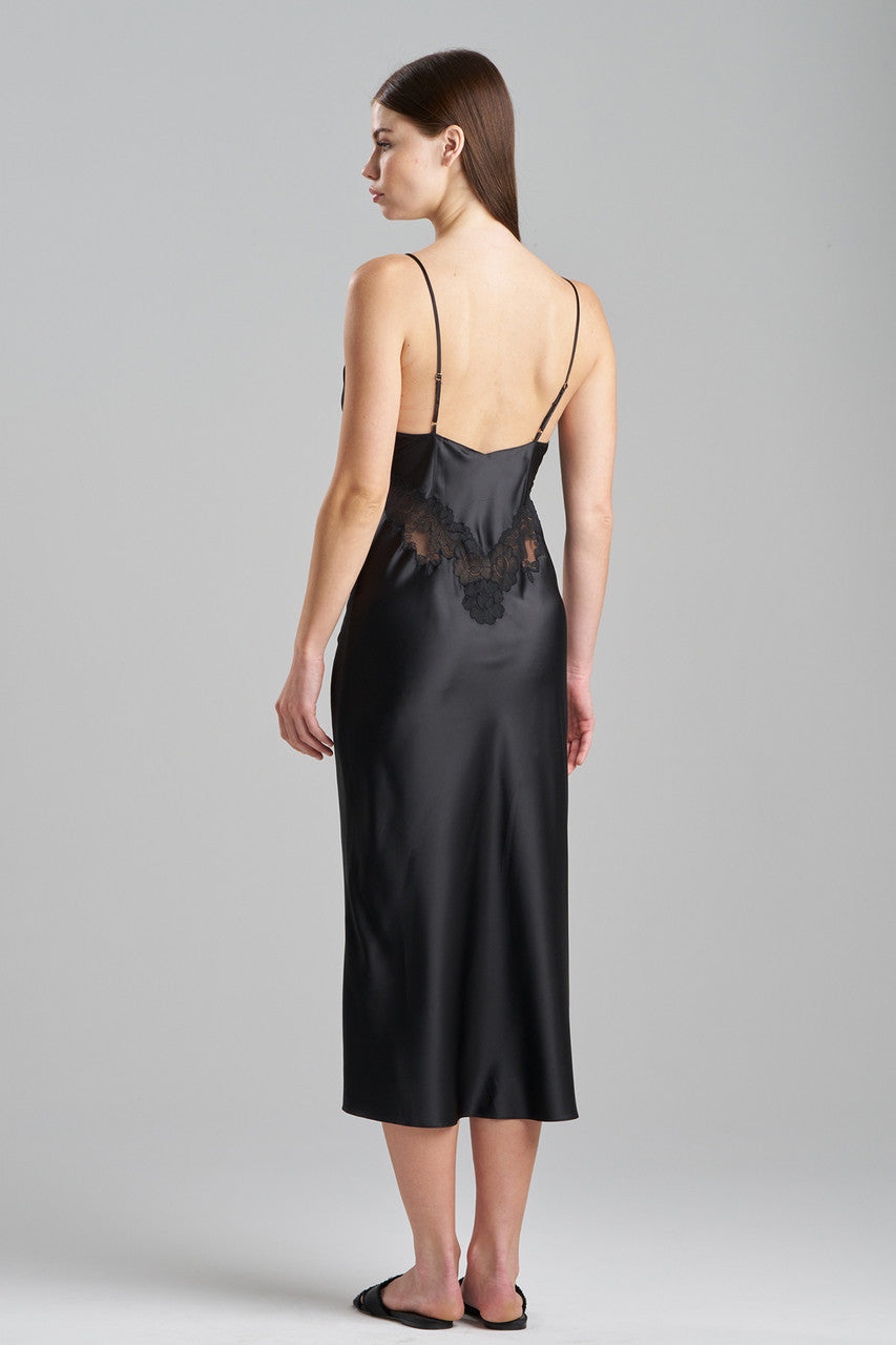 Natori Buy Peony Glamour Gown in Black Online