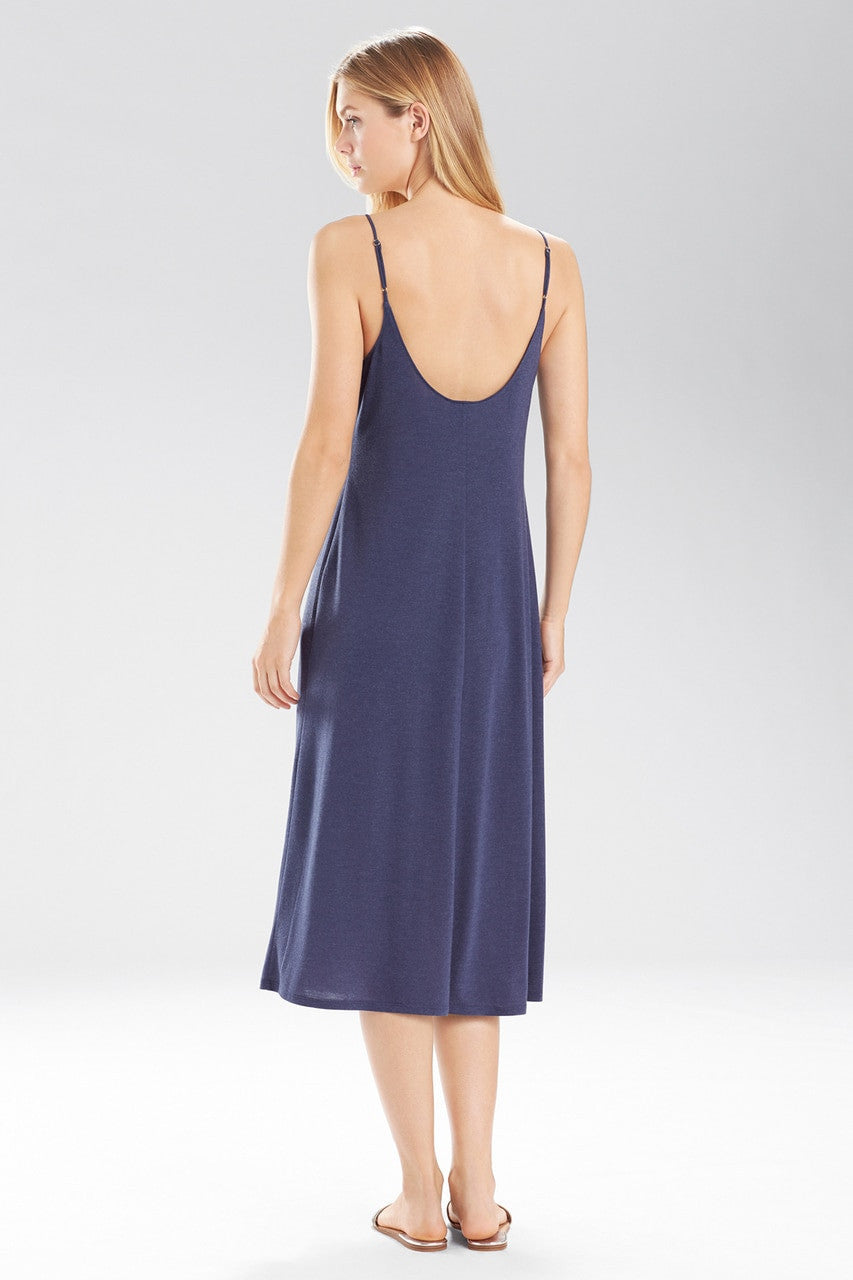 Natori Buy Shangri-La TENCEL™ Gown in Ht Night Blue Online