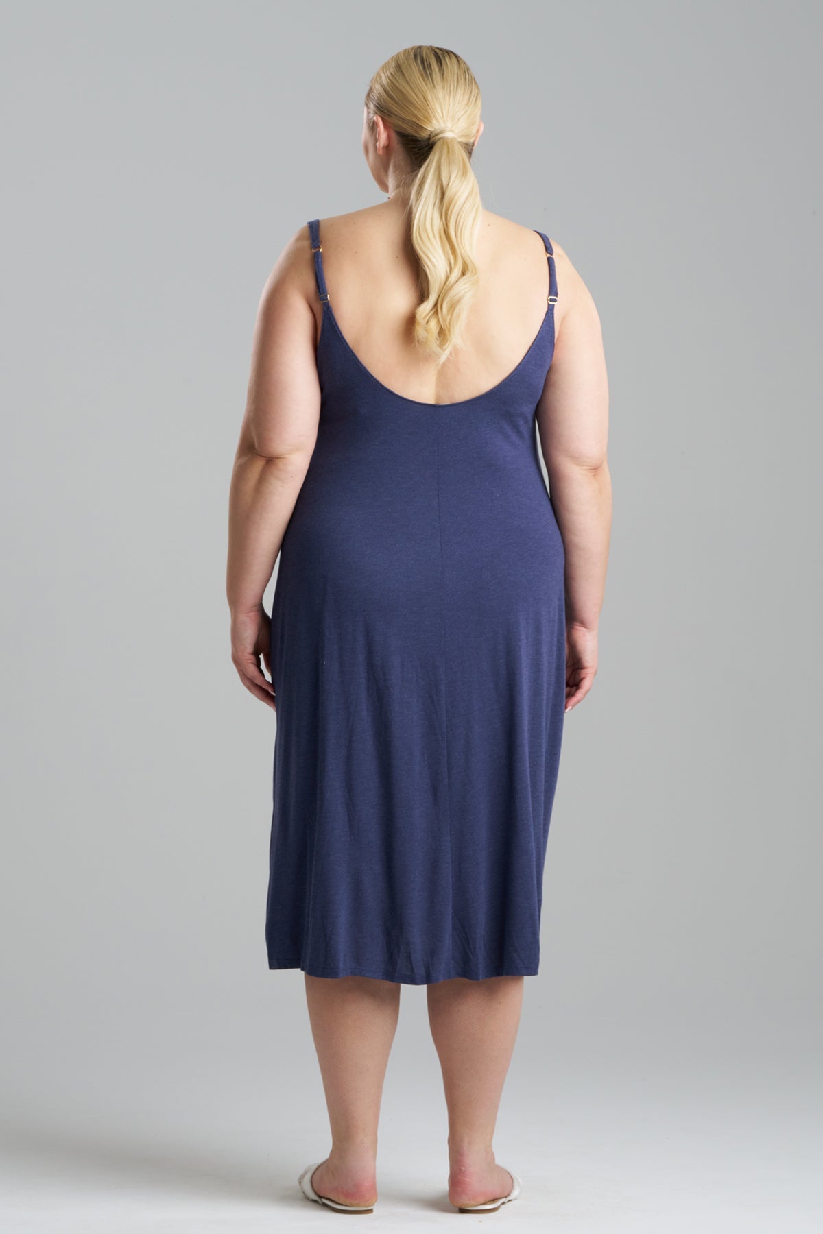 Natori Buy Shangri-La TENCEL™ Gown in Ht Night Blue Online