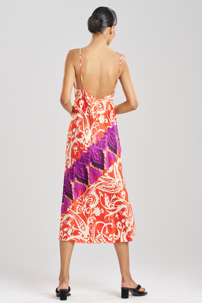 Natori Buy Palace Gown in Red Orange Online