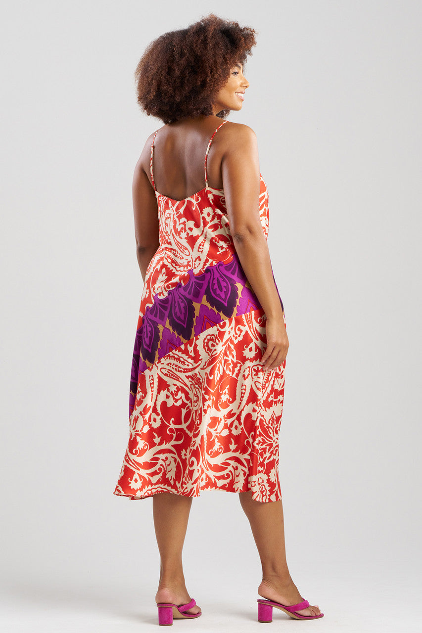 Natori Buy Palace Gown in Red Orange Online
