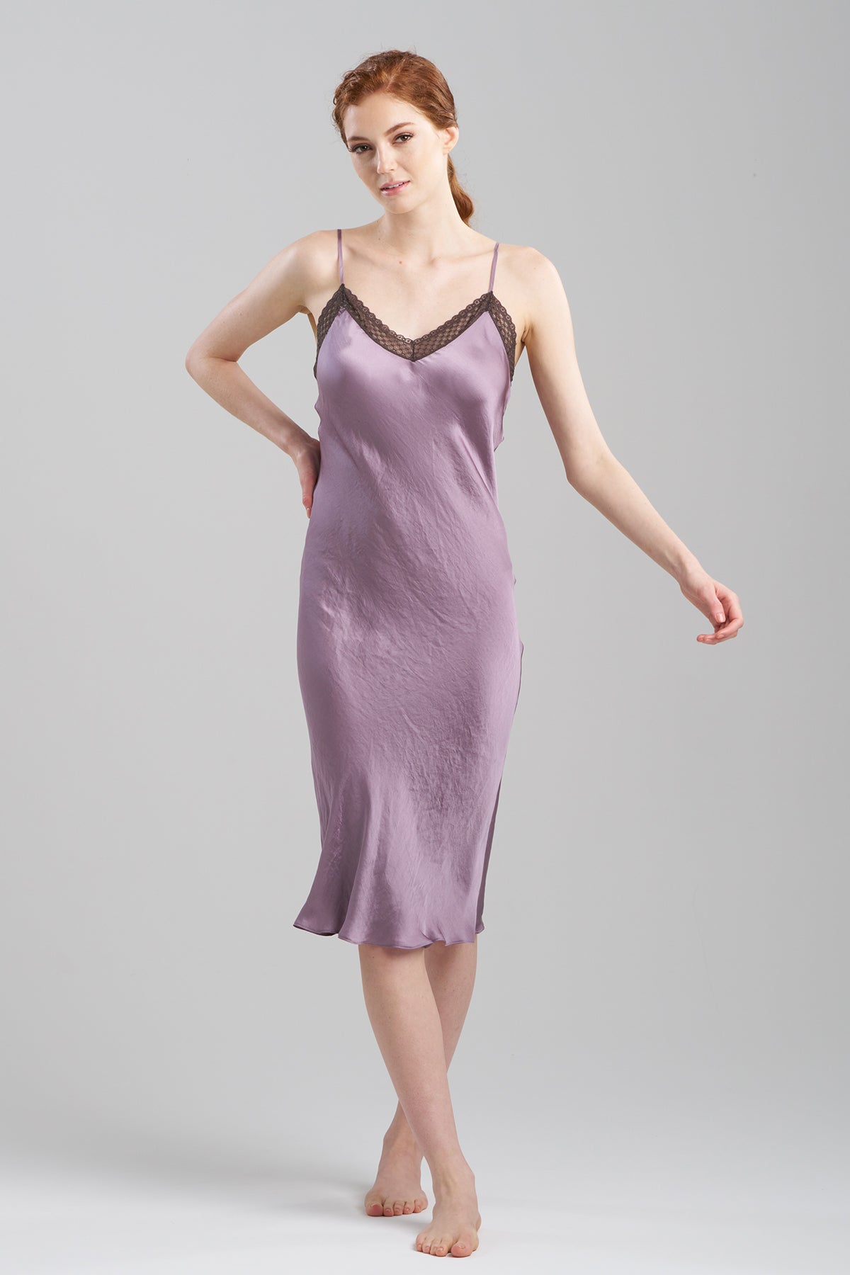 Natori Buy Ashley Icon Lace Gown in Wisteria Online