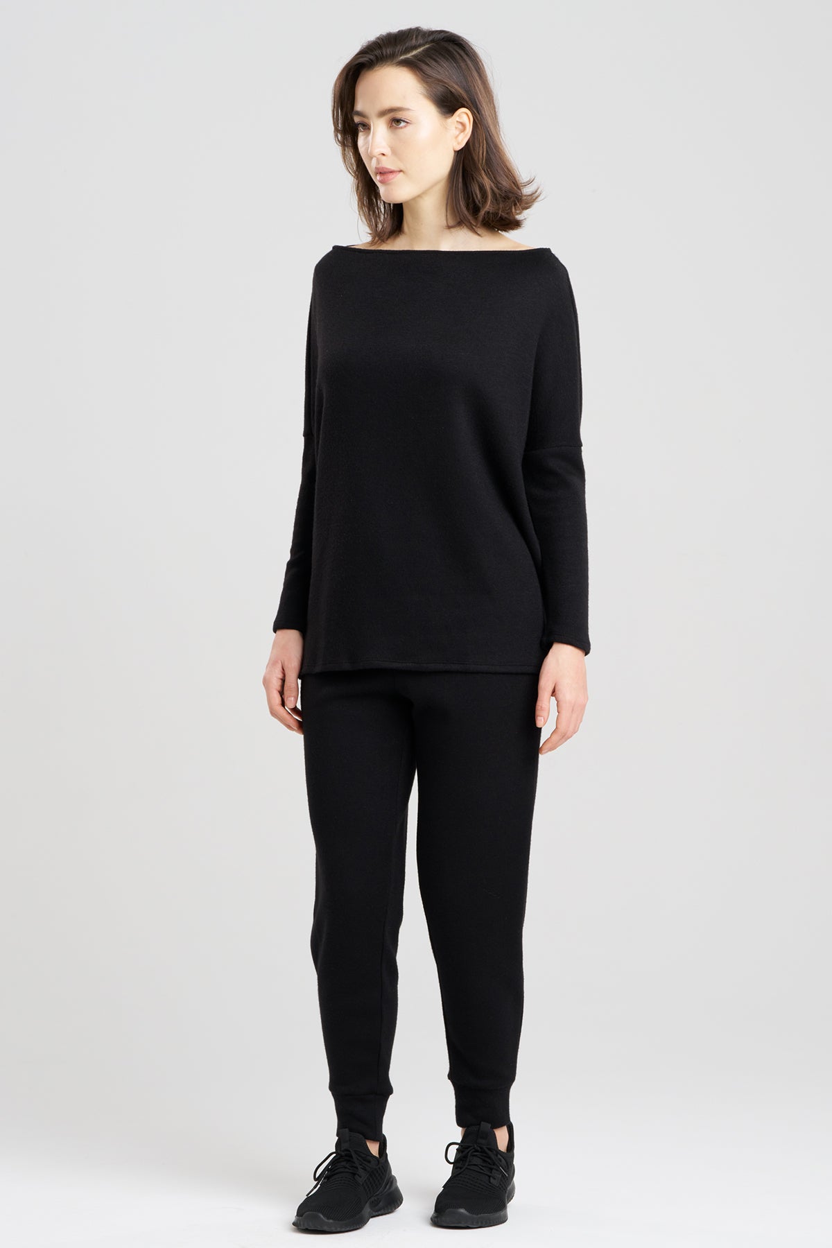 Natori Himalaya Sweater Knit Wedge Top
