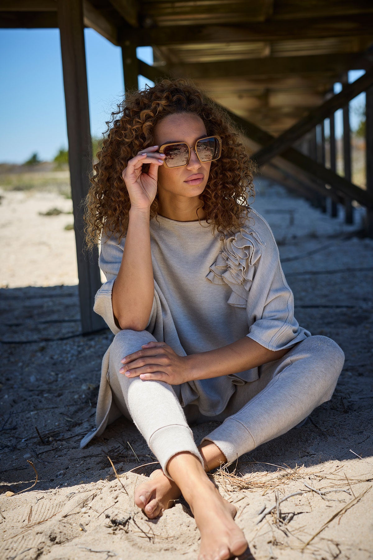Natori Himalaya Sweater Knit Joggers