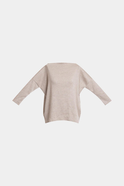 Natori Himalaya Sweater Knit Wedge Top