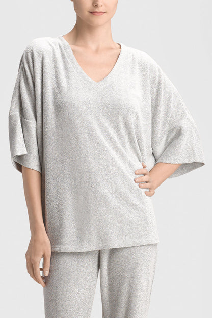 Natori Buy Terry Lounge Top in Heather Grey Online