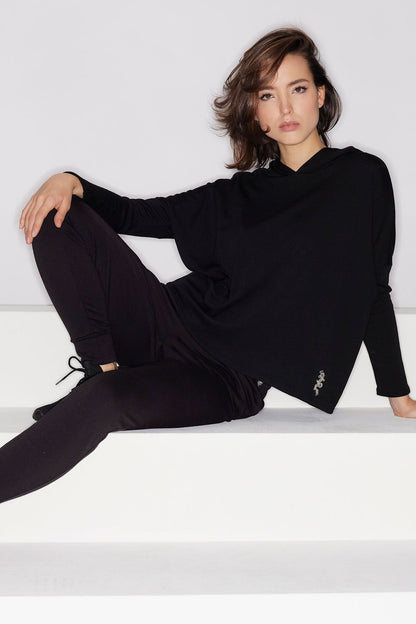 Natori Cocoon Brushed French Terry Kimono Hoodie