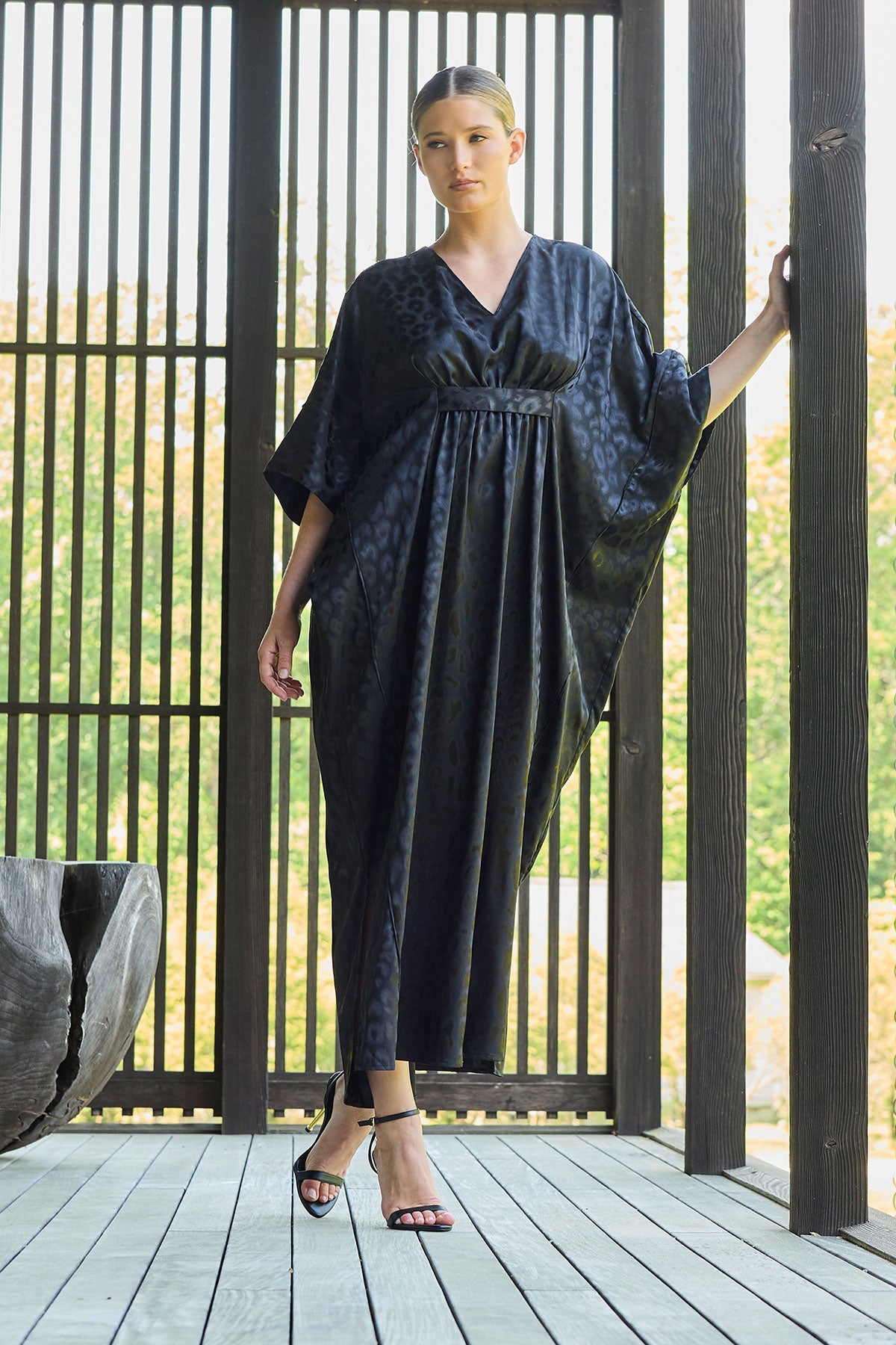 Natori Buy Decadence Caftan in Black Online