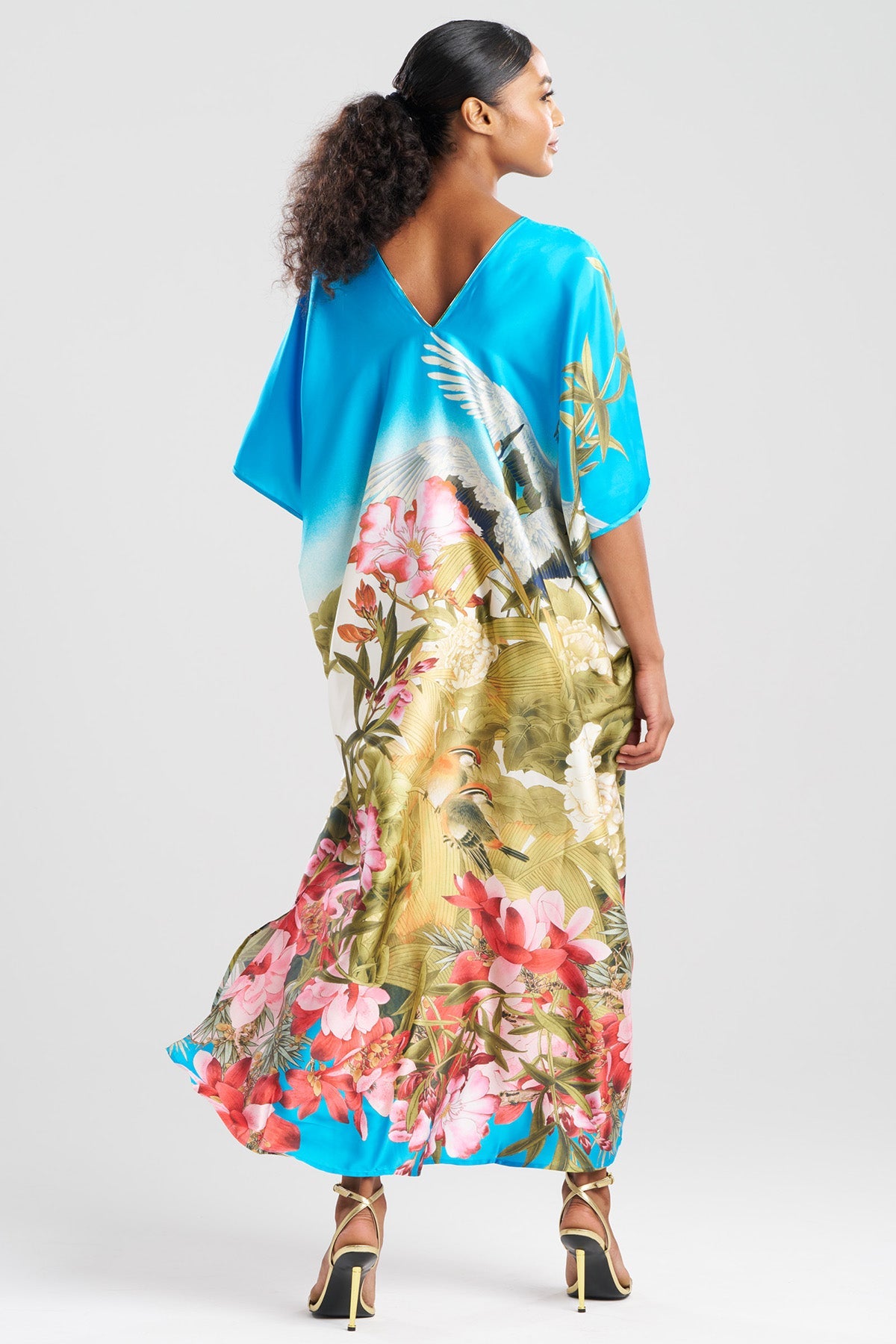 Natori Crane Caftan