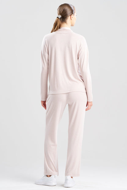 Natori Jersey Essentials Long Sleeve Top