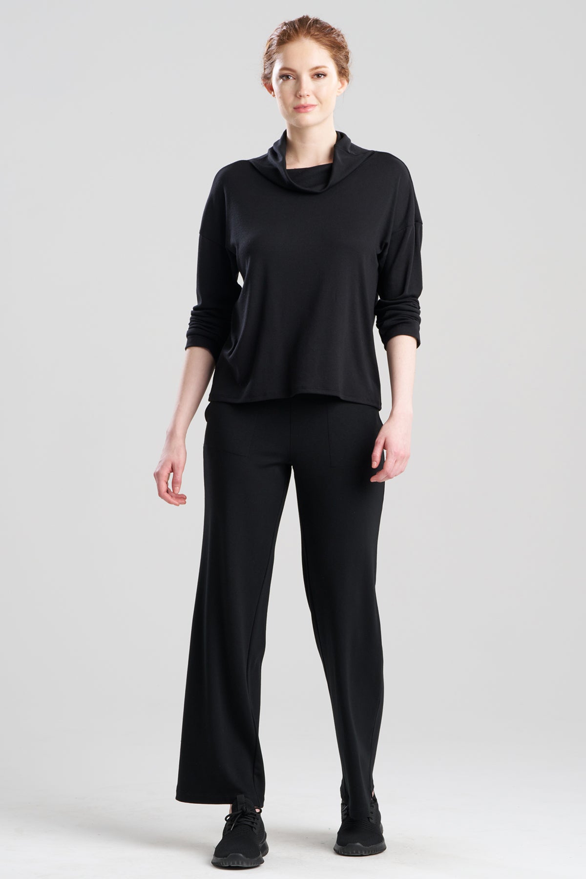 Natori Jersey Essentials Long Sleeve Top