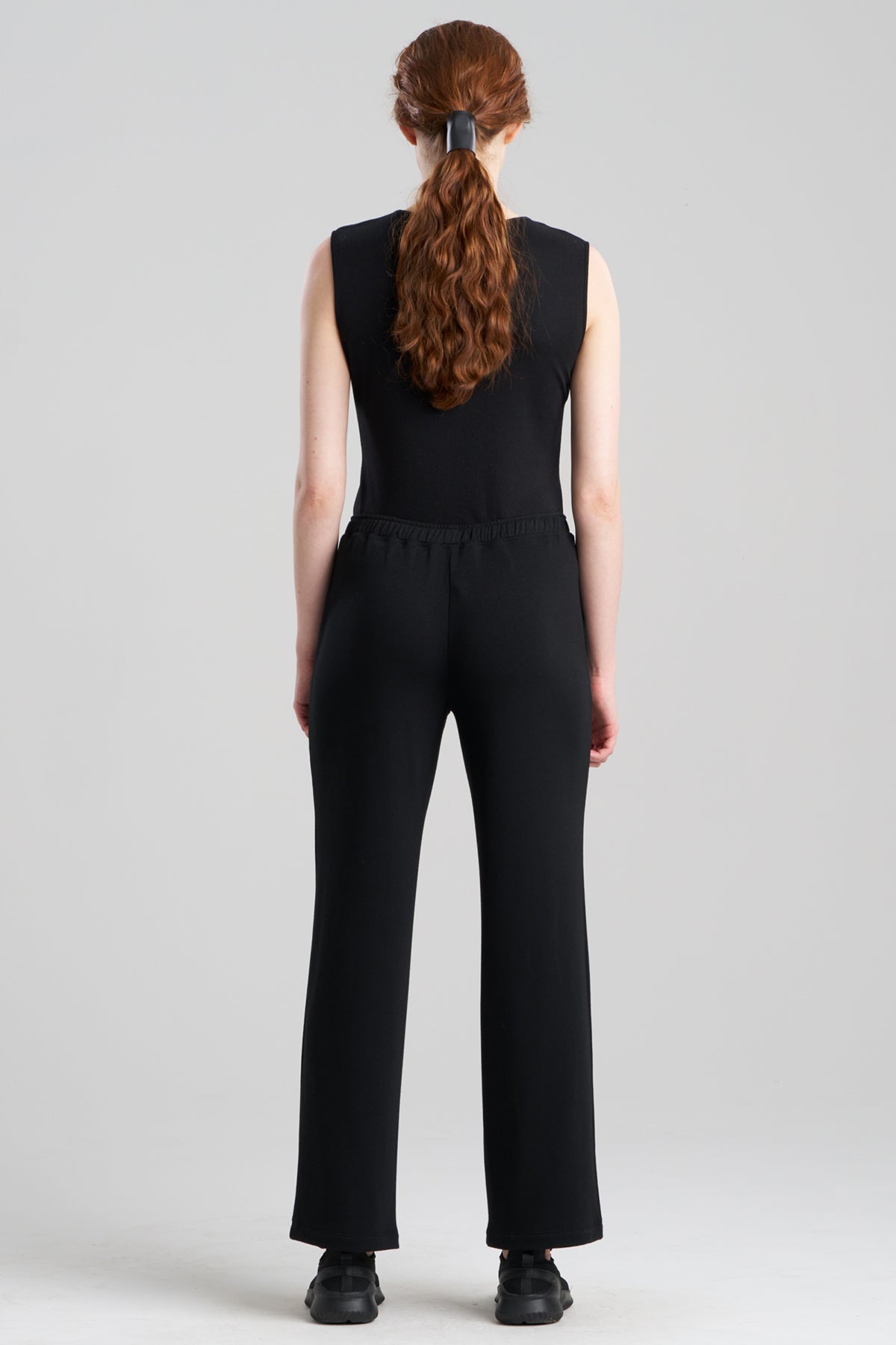 Natori Cocoon Brushed French Terry Straight Leg Pants