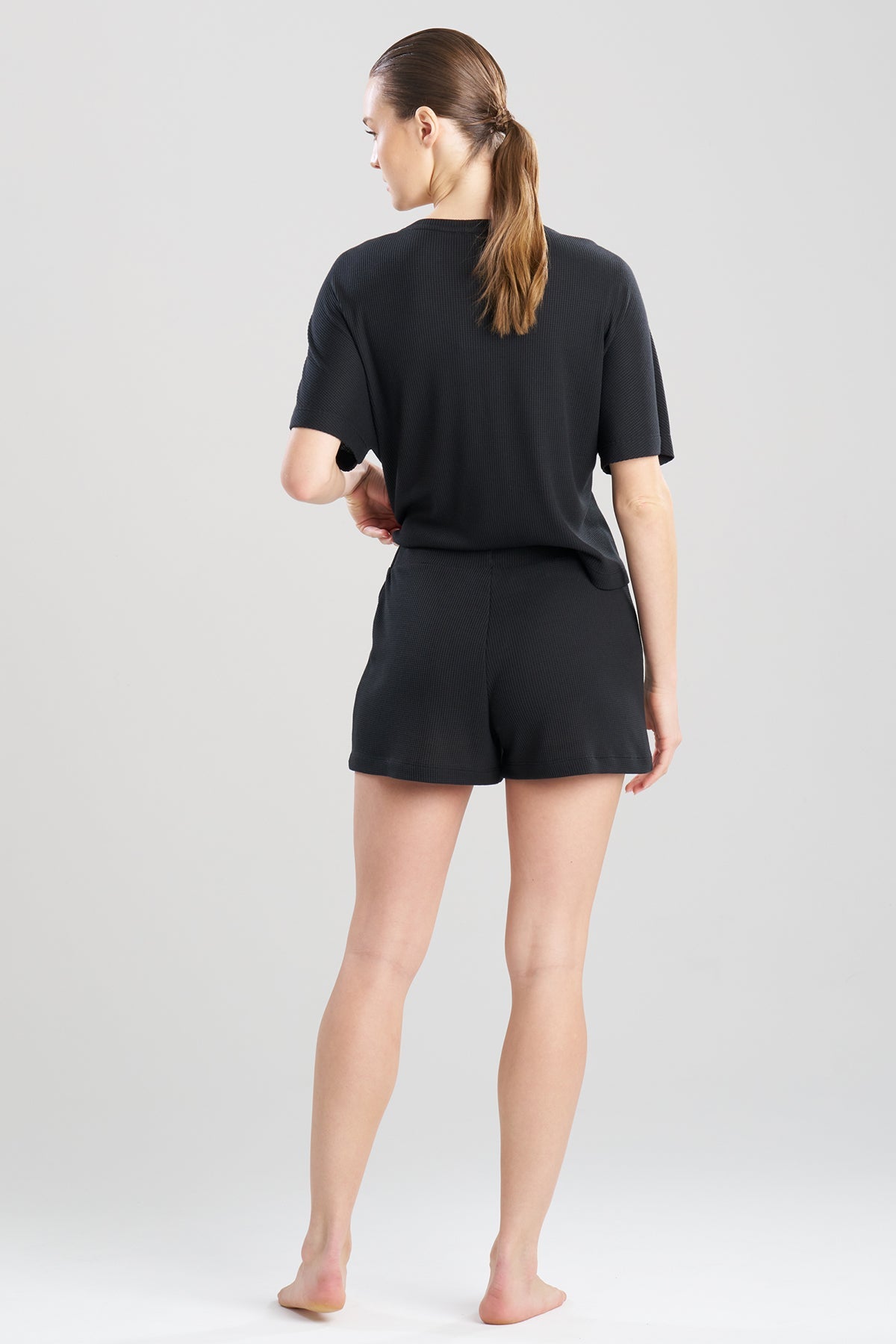 Natori Mila Waffle Everywhere Banded Shorts