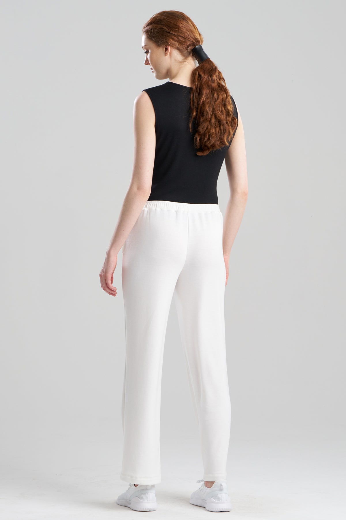 Natori Cocoon Brushed French Terry Straight Leg Pants