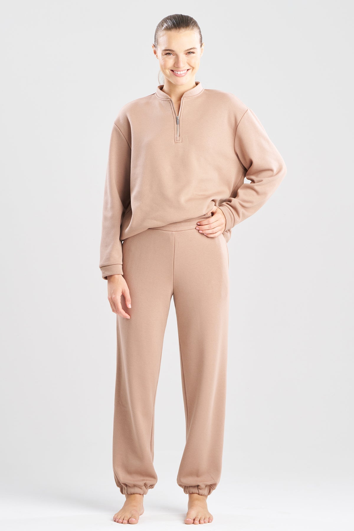 Natori Nova Cozy Brushed Knit Everywhere Joggers
