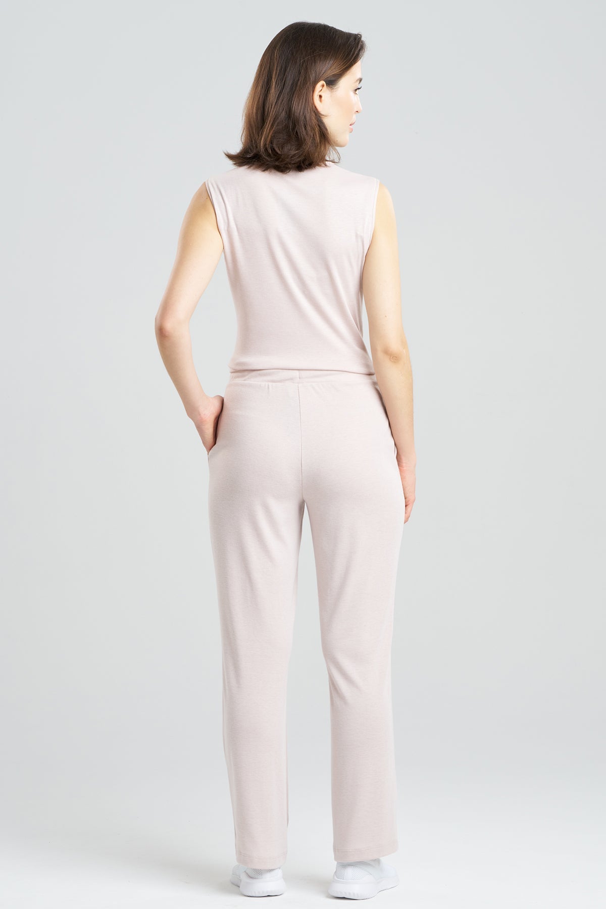 Natori Jersey Essentials Straight Leg Pants