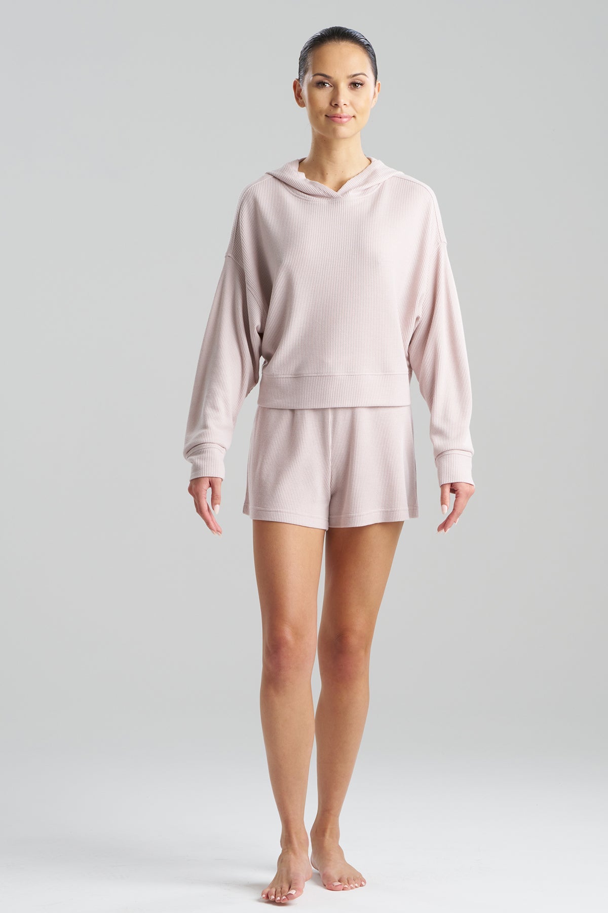 Natori Mila Waffle Everywhere Hoodie