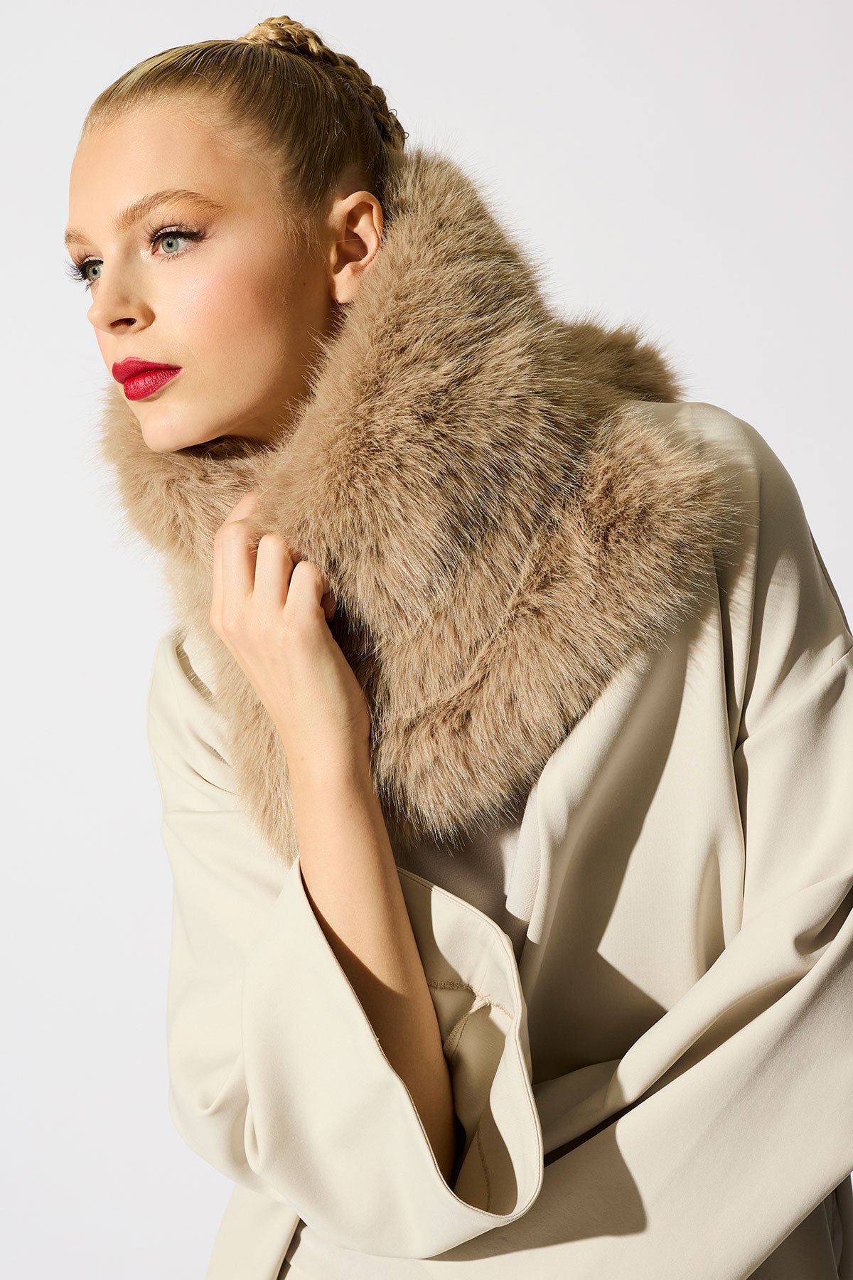 Natori Techno Crepe Kimono Coat