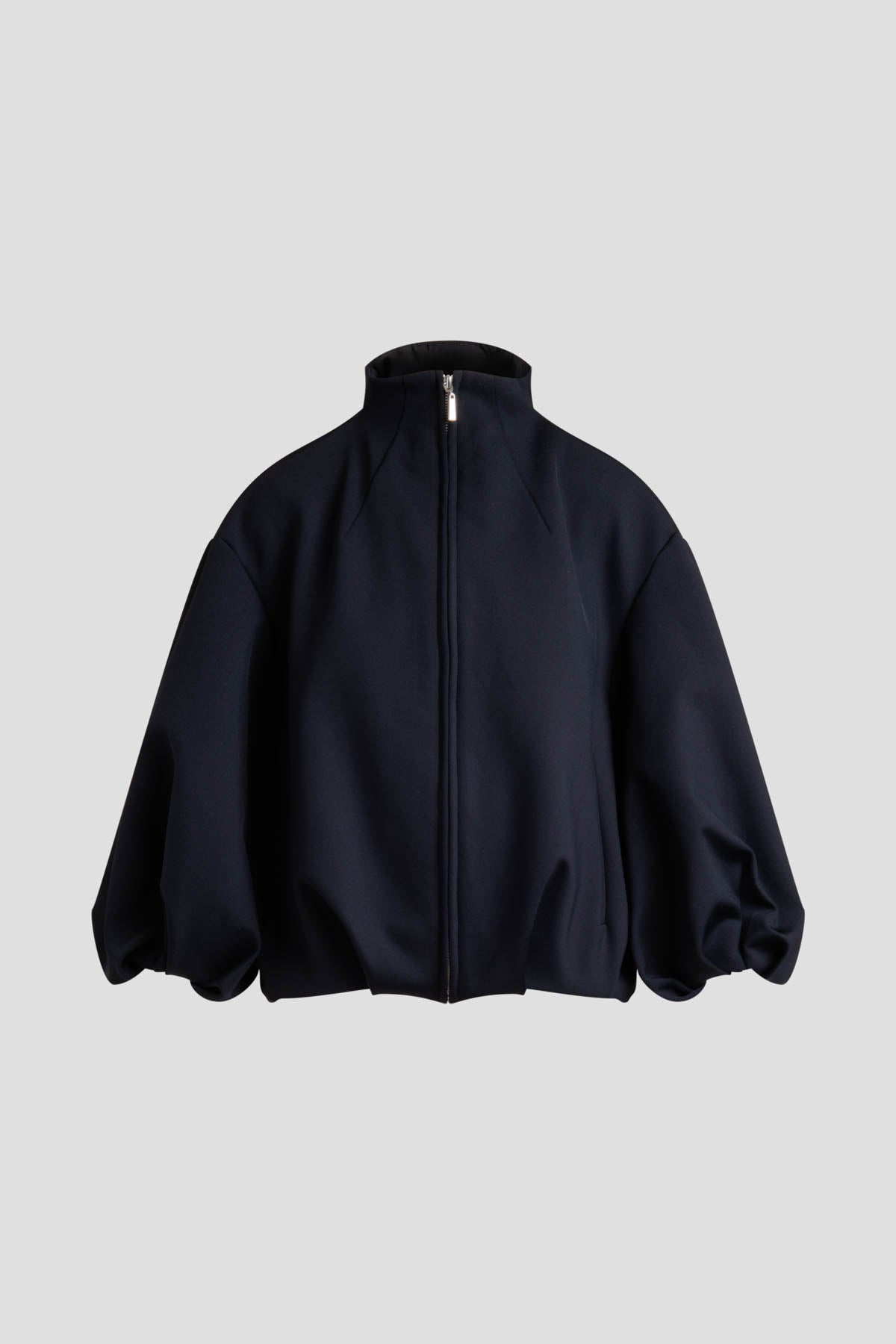 Natori Techno Crepe Bomber Jacket