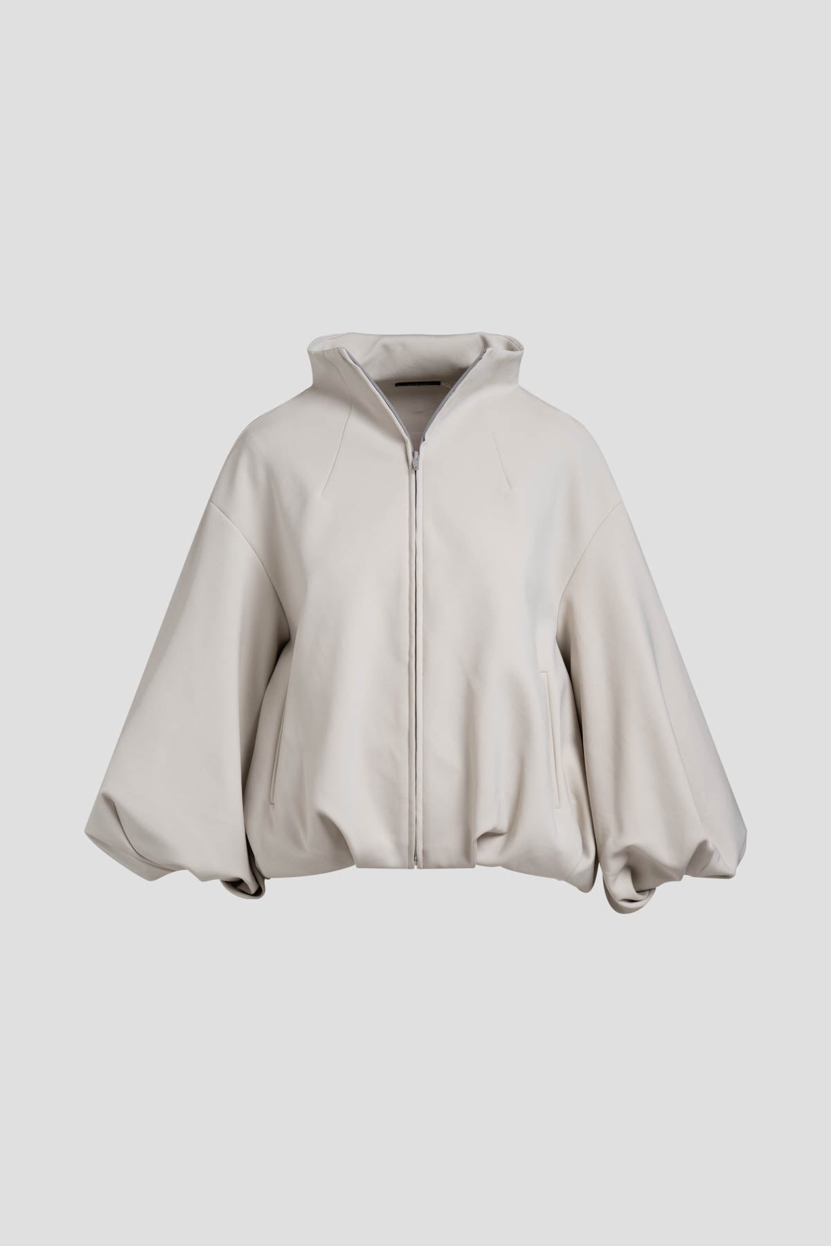 Natori Techno Crepe Bomber Jacket
