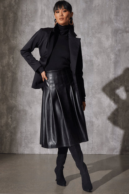 Natori Buy Layering Jersey Turtleneck Top in Black Online