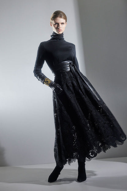 Natori Buy Layering Jersey Turtleneck Top in Black Online