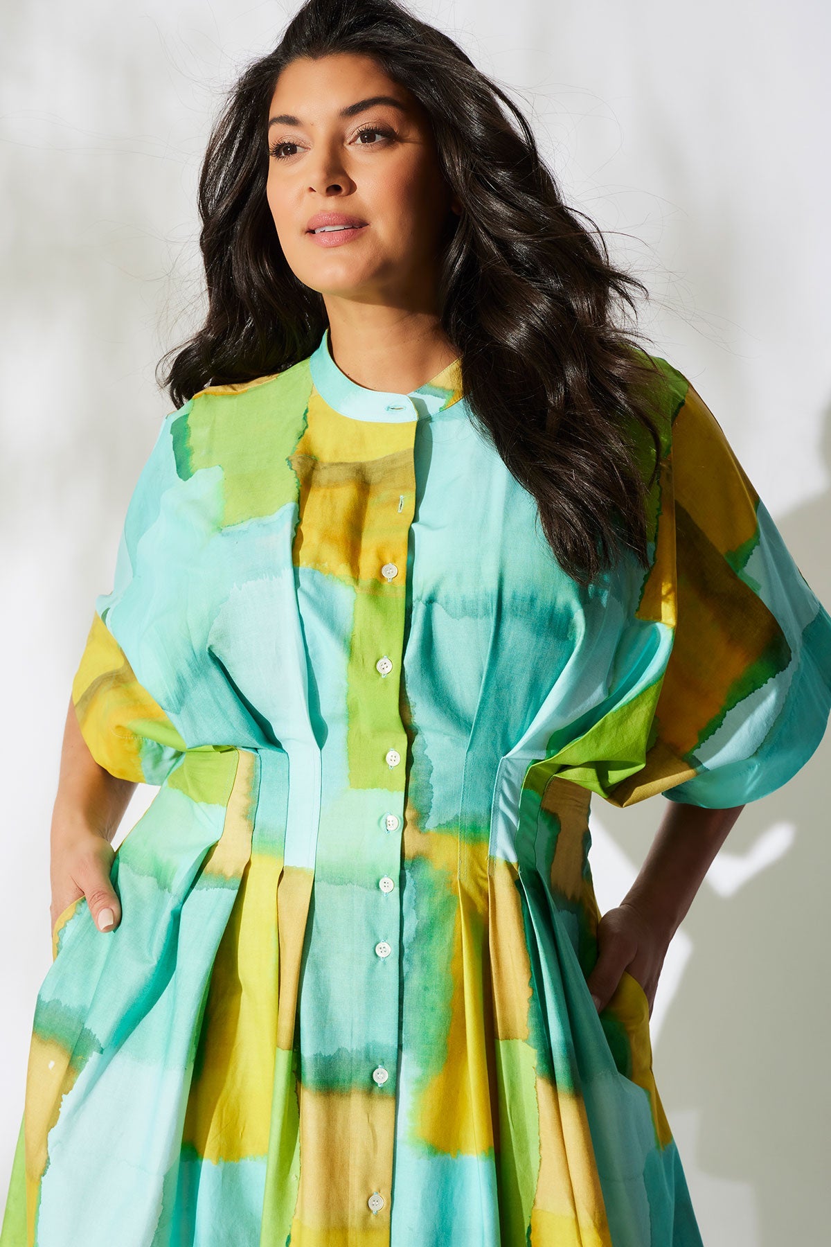 Natori Chiyo Cotton Dress