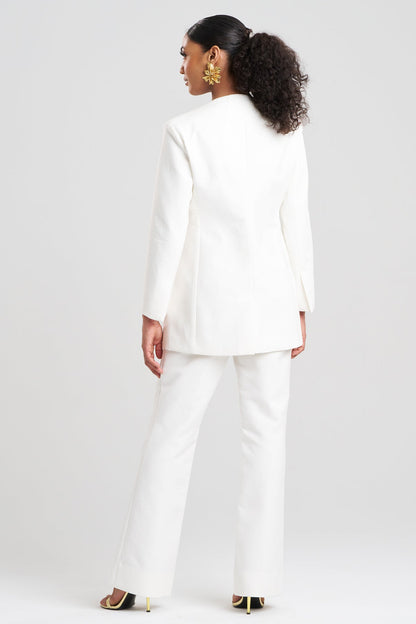 Natori Canvas Cotton Embroidered Jacket