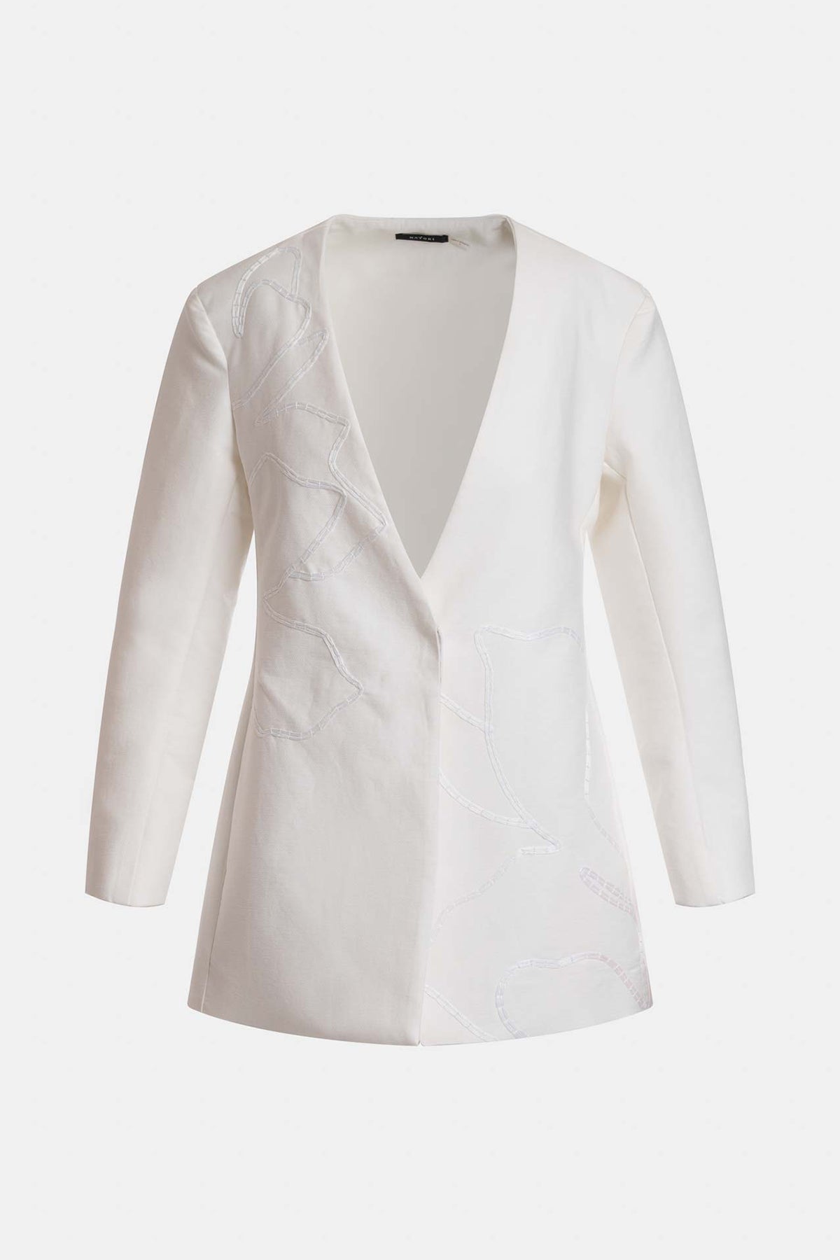 Natori Canvas Cotton Embroidered Jacket