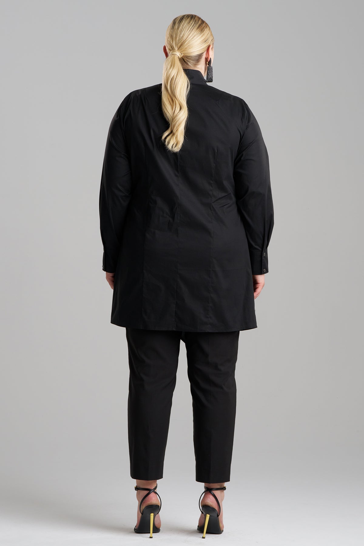 Natori Cotton Poplin Handkerchief Tunic