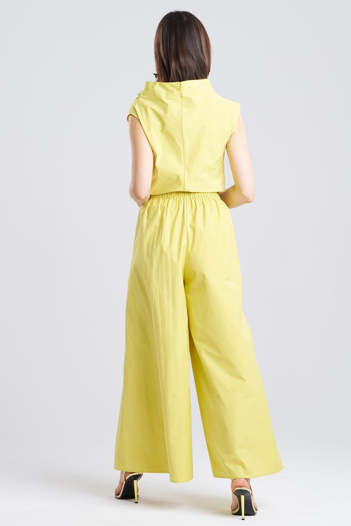 Natori Tech Cotton Taffeta Palazzo Pants
