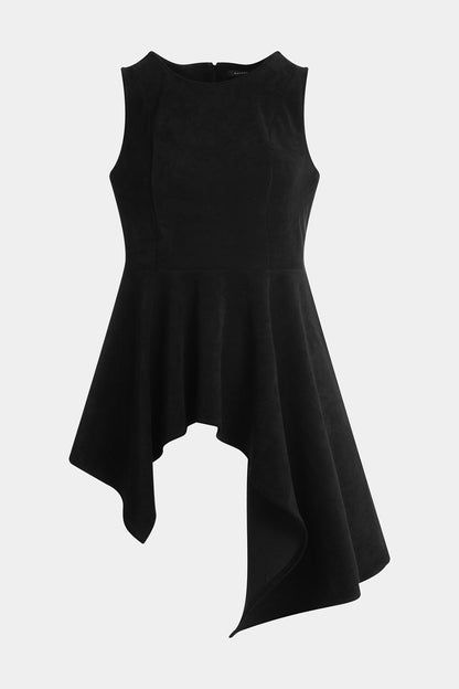 Natori Vegan Luxe Suede Cascade Top