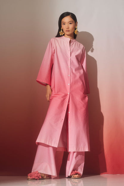 Natori Akari Cotton Mandarin Tunic