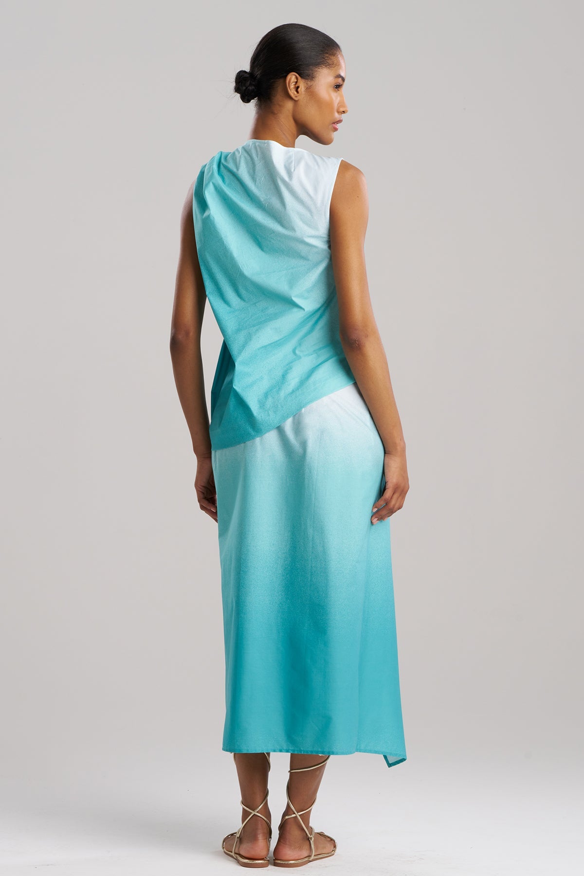 Natori Akari Cotton Origami Top