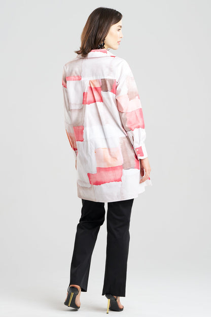 Natori Chiyo Cotton Oversized Shirt