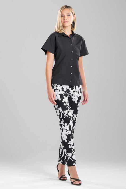 Natori Buy Techno Poplin Shirt in Black Online