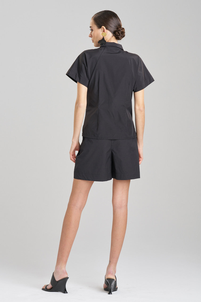 Natori Buy Techno Poplin Shirt in Black Online