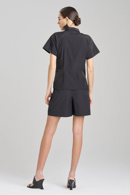 Natori Buy Techno Poplin Shirt in Black Online