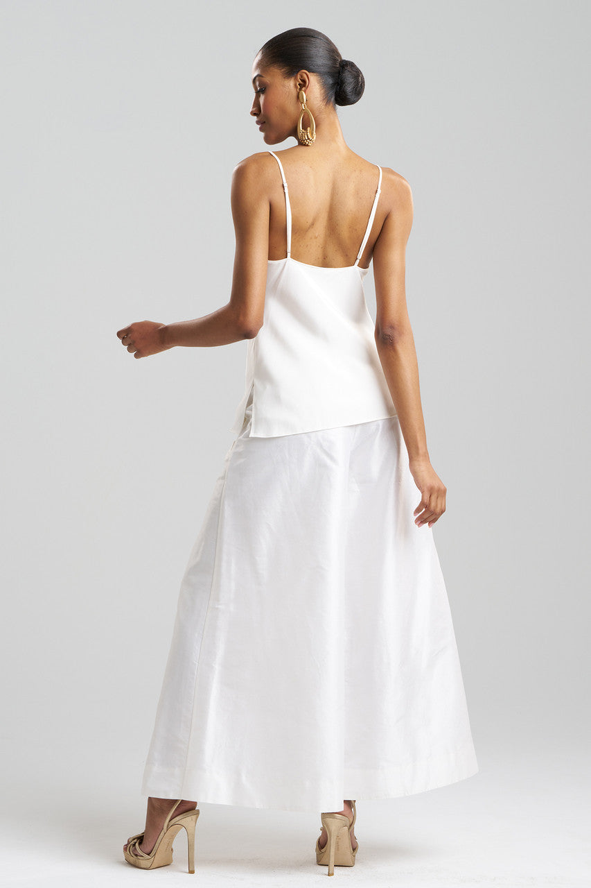 Natori Buy Couture Silk Crepe Cowl Cami in Warm White Online