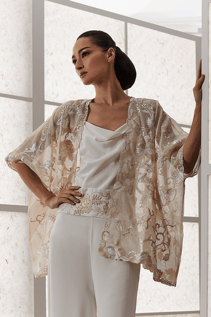Natori Buy Couture Silk Crepe Cowl Cami in Warm White Online