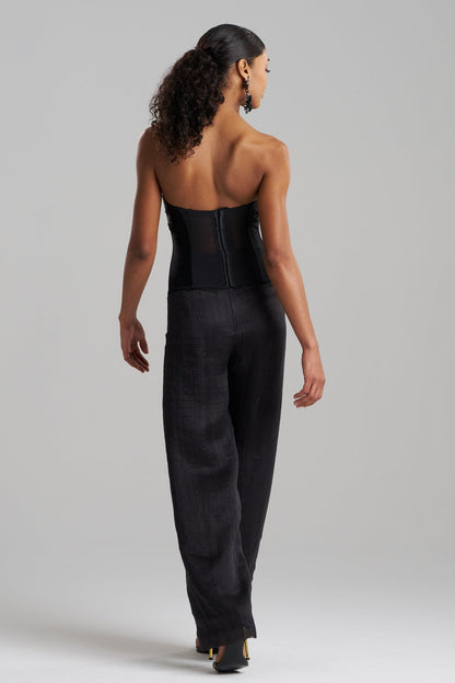 Natori Couture Piña Embroidered Bustier