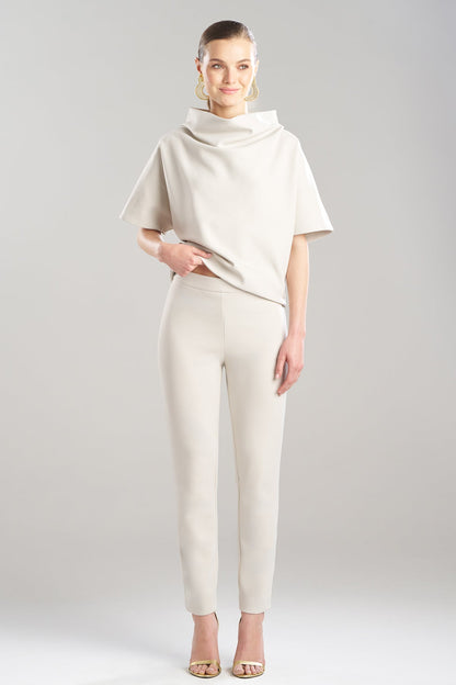 Natori Techno Crepe Side Zip Ankle Pants