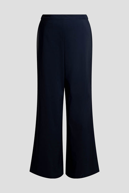 Natori Tech Cotton Taffeta Wide Pull On Pants