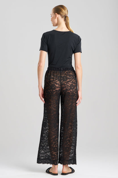 Natori Peony Allover Lace Pants
