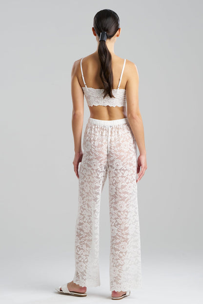 Natori Peony Allover Lace Pants
