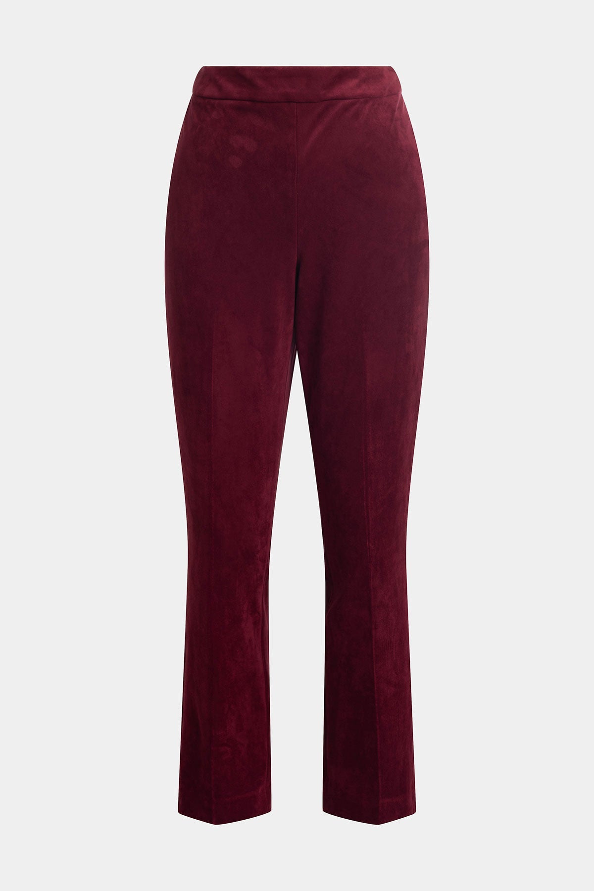 Natori Vegan Luxe Suede Side Zip Ankle Pants
