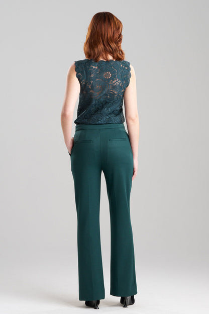 Natori Buy Double Jersey Trousers in Bottle Green Online